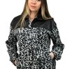 Oversize košeľa s leopardím vzorom voľne - krasnamoda.sk