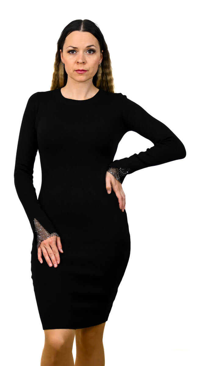 Malé čierne šaty MarySha