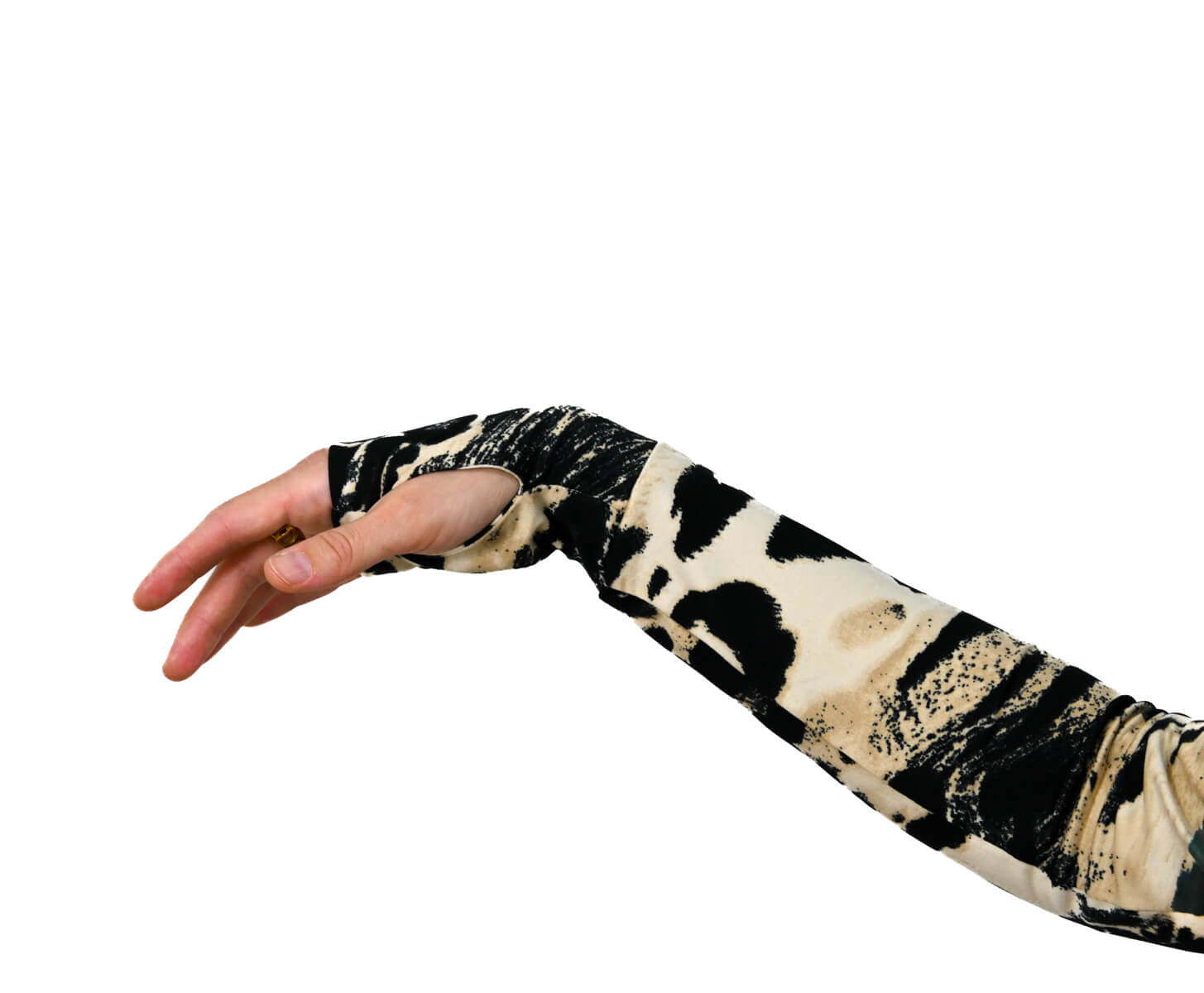 Leopardie body s dlhým rukávom rukáv 01